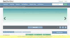 Desktop Screenshot of animestudiotutor.com
